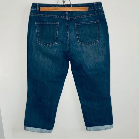 EUC*Coldwater Creek Cropped Jeans - Picture 6 of 6